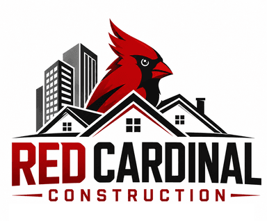 Red Cardinal Construction Logo